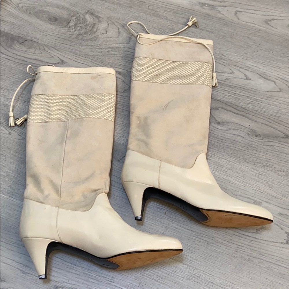 Vintage Castaner Suede Boots